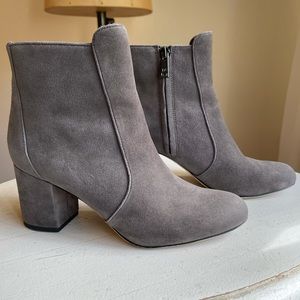 DIane Von Furstenberg suede ankle boots